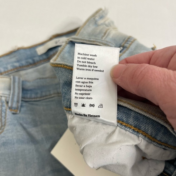 KanCan Jeans Distressed Bleached Size 13/30 New with Tags - Picture 6 of 10